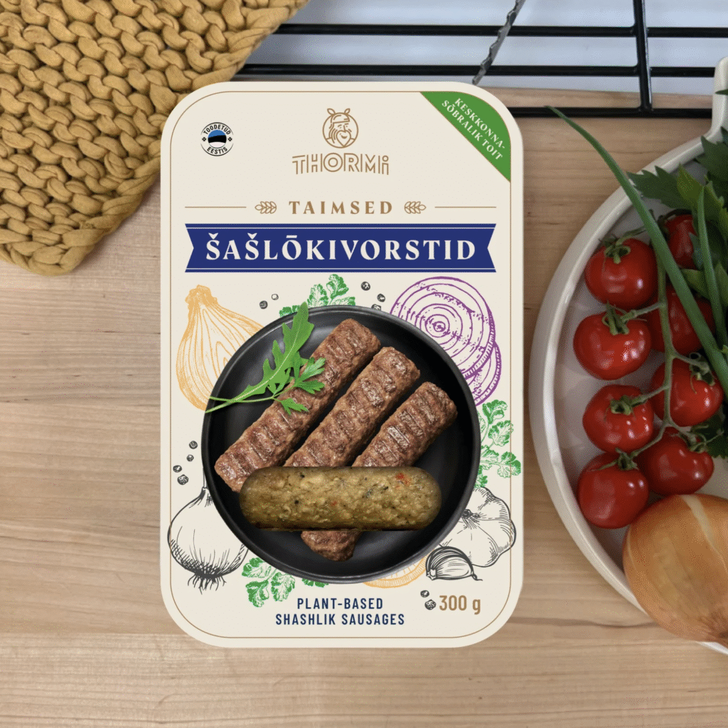 thormi saslökivorst, taimne
