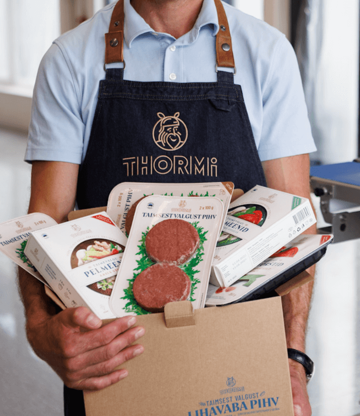 ready to eat and easy to prepare plant based food from pea protein, horeca and retail